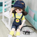 UCanaan BJD Doll, 1/6 SD Dolls 12 Inch 18 Ball Jointed Doll DIY Toys with Full Set Clothes Shoes Wig Makeup, Best Gift for Girls-Science