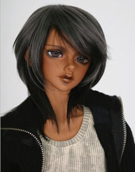 softgege (22-24CM) BJD Doll Hair Wig 8-9" 1/3 SD DZ DOD LUTS Short Hair / 2 Colors Mixed / FB10
