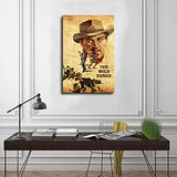 The Wild Bunch Old Movies Nostalgic Classics 2 Canvas Poster Wall Art Decor Print Picture Paintings for Living Room Bedroom Decoration Frame:16×24inch(40×60cm)