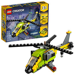 LEGO Creator 3in1 Helicopter Adventure 31092 Building Kit (114 Pieces)