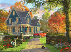 DIY 5D Diamond Painting Beautiful Villa/Car/Outdoor Scenery Kits for Home Wall Decor （30x40cm）11.8”x15.7”