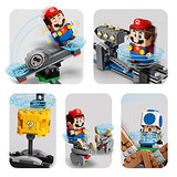 LEGO 71390 Super Mario Reznor Knockdown Expansion Set, Collectible Buildable Game Toy for Kids with Blue Toad Figure, Gifts for Girls & Boys Age 8 Plus