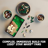 LEGO Star Wars Dagobah Jedi Training Diorama 75330 Building Kit for Adults; Brick-Built Collectible for Display (1,000 Pieces)