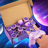 36 Packs Galaxy Slime Kit, Super Soft Stretchy & Non-Sticky for Kids Girls and Boys, Party Favors Fun Slime, Best Birthday Gift, DIY Ideas Stress Relief Toys