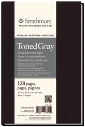 Strathmore STR-469-105 128 Sheet No 80 Toned Gray Art Journal, 5.5 by 8.5"