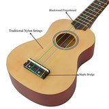 Soprano Ukulele Beginner Kit - 21 Inch w/How to play Songbook Carrying bag Digital Tuner All in One Set