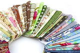 RayLineDo 30pcs 1010cm Fabric Patchwork Craft Cotton Material Batiks Mixed Squares Bundle