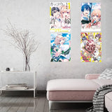 A Couple of Cuckoos Posters Decor Live Room Bedroom 11.5x16.5 Inch Wall Art Print 8 PCS Anime Posters For Room Aesthetic