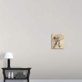 Antique Ballerina Study II Canvas Wall Art Print, 16"x20"x1.25"