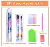 OENYY Diamond Painting Kits 5D DIY Special Shaped Diamond Painting Partial Drill Big Eye Doll Diamond Dot Crystal Rhinestone Diamond Art Crafts for Wall Home Decor (12 inchx16 inch)