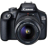 Canon EOS 2000D (Rebel T7) DSLR Camera with 18-55mm f/3.5-5.6 Zoom Lens , 64GB Memory,Case, Tripod and More (28pc Bundle)