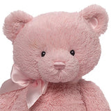 Baby GUND My First Teddy Bear Stuffed Animal Plush, Pink, 15"