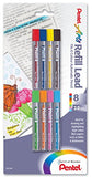 Pentel Arts 8 Colour Refill Lead, Assorted Colors, 8 Pack (CH2BP8M)