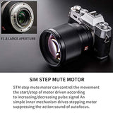 Viltrox PFU RBMH 85mm F1.8 STM Auto Focus Prime Lens for Fuji,Standard AF APS-C Frame Portrait Lens for Fujifilm X-Mount X-H1 X-Pro2 X-T3 X-T2 X-T30 X-T20 X-E3 X-T100 X-A5 Camera