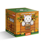 Matney Stealing Coin Cat Box- Piggy Bank - White Kitty - English Speaking