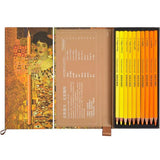 Marco Tribute Masters Collection - colored pencils set of 80 colors (3300-80). Cedarwood pencils, up to 6 layers, Hardness - 2B, 80 pieces in box.
