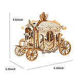 Rolife 3D Wooden Puzzle Craft Model Kits, Best Toys Gifts for Teens and Adults (Carriage)