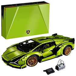 LEGO Technic Lamborghini Sián FKP 37 (42115), Building Project for Adults, Build and Display This Distinctive Model, a True Representation of The Original Sports Car (3,696 Pieces)