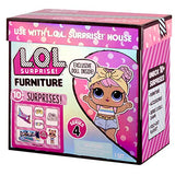 LOL Surprise Furniture Chill Patio with Dawn Doll and 10+ Surprises, Doll Patio Furniture Set, Accessories