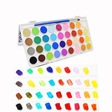 Watercolor Paint Set,36 Vivid Colors with 1 Watercolor Brush in Pocket Box,Perfect for Students, Kids, Beginners & More