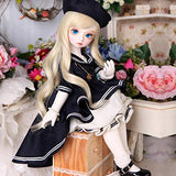 N N N Dolls Luts Baby DELF Rose 1/4 Model Girls Dolls Eyes Toys Shop Resin Anime Furniture White Skin Nude Doll No Face Up