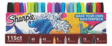 Sharpie 1983255 Permanent Markers Ultimate Collection, Fine and Ultra Fine Points, Assorted Colors,