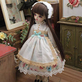 HMANE BJD Clothes 1/6, Pastoral Floral Printed Dress for 1/6 BJD Dolls (No Doll)