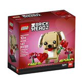 LEGO BrickHeadz 40349 Valentine's Puppy Building Kit (147 Pieces)