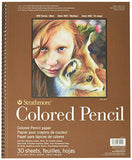 Strathmore STR-477-11 30 Sheet No.100 White Pencil Pad, 11 by 14"
