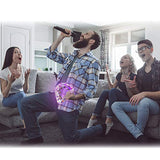 Clear LED Light up Musical Flashing Tambourine
