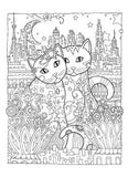 Creative Haven Creative Cats Coloring Book (Adult Coloring)