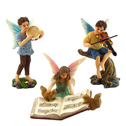 Pretmanns Fairy Garden Fairies – Miniature Accessories – 3 Pieces