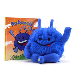 Baboochi Stuffed Animal Toy, Plush Doll, Fun Interactive Educational Learning for Children Age 2, 3, 4, 5, 6, 7, 8. Hard Cover Children's Story Book Incl. For Kids Girls Boys. For Playing Inside, Out.