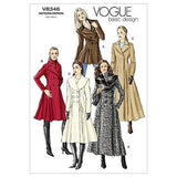 Vogue Patterns V8346 Misses' Coat, Size D (12-14-16)