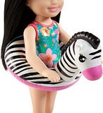 Barbie and Chelsea The Lost Birthday Playset with Chelsea Doll (Brunette, 6-in), Jungle Pet, Floatie and Accessories, Gift for 3 to 7 Year Olds