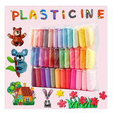 BAIMAN 36 Color Air Dry Clay Super Light Clay Creative DIY Plasticine Magic Polymer Clay with Tool and Manuals Suitable for Boys and Girls Over 3 Years Gift