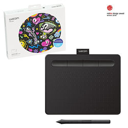 Wacom Intuos Drawing Tablet, with Free Creative Software Download, 7.9"x 6.3", Black (CTL4100)