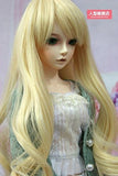 BJD Doll Hair Wig 9-10 inch 22-24cm Pale gold Perma-long 1/3 SD DZ DOD LUTS