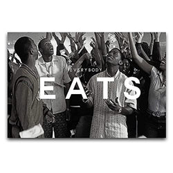 Everybody Eats Classic Movie Canvas Art Poster Picture and Print Modern Family Boy Bedroom Decor 24"×36"（60*90cm）