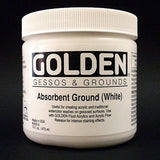 Golden Acrylic Absorbant Ground White - 128 oz Jar