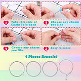109 Charm Bracelet Making Kit,Jewelry Beads DIY Craft for Girls, Jewelry Christmas Gift Set,Arts and Crafts for Kids Girls Age 6-8-12