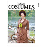 McCall's Misses' Dress, 1881 Top and Skirt Sewing Pattern Kit, Code M8189, Sizes 14-16-18-20-22, Multicolor