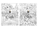 Big Eyed Girls Coloring Book: An Adult Coloring Book Featuring Beautiful Big-Eyed Girls with Cute Animals, Relaxing Country Landscapes and Fun City Scenes