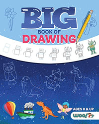 The Big Book of Drawing: Over 500 Drawing Challenges for Kids and Fun Things to Doodle (How to draw for kids, Children's drawing book) (Woo! Jr. Kids Activities Books)