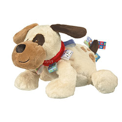 Mary Meyer Taggies Buddy Dog, Brown / Beige Soft Toy, 12"