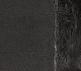 Faux Fur Fabric Long Pile Gorilla BLACK / 60" Wide / Sold by the yard
