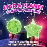 Original Stationery Galaxy Slime Kit with Glow in The Dark Stars & Slime Powder to Make Glitter Slime & Galactic Slime for Boys and Girls