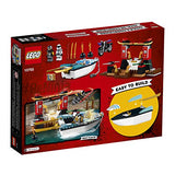 LEGO Juniors/4+ Zane's Ninja Boat Pursuit 10755 Building Kit (131 Piece)