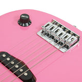 ZENY 30'' Electric Guitar Set Beginner Kits for Kids with Gig Bag,Cable,Strap (Pink)