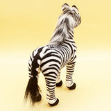 JESONN Stuffed Animals Toys Horse Plush 12 Inch (Zebra)